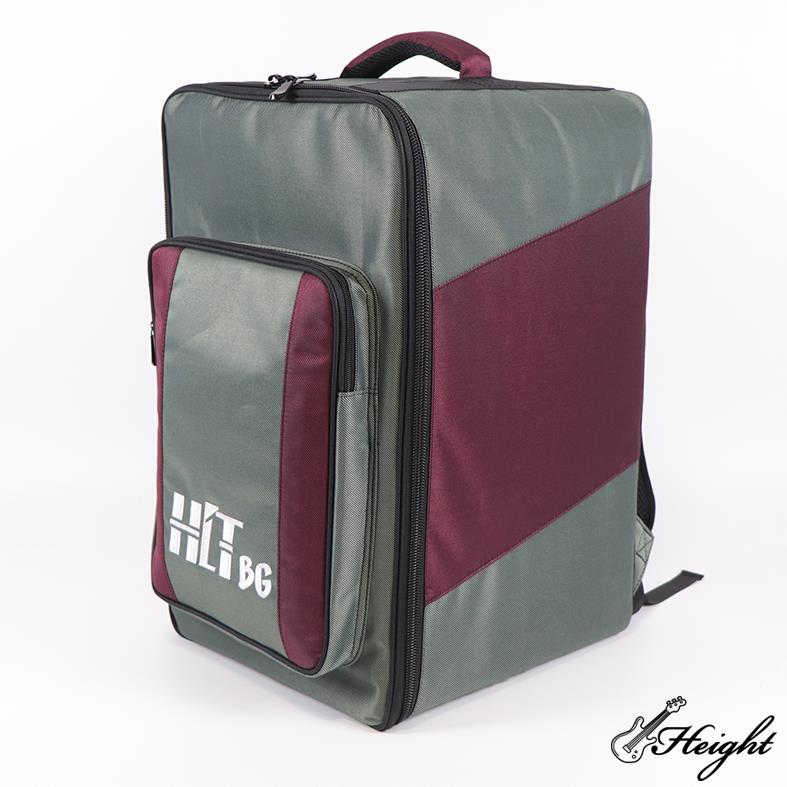 Mixed red and gray color board game backpack Mixed red and gray color board game backpack