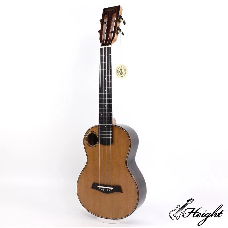 Height Musical glossy tenor ukulele