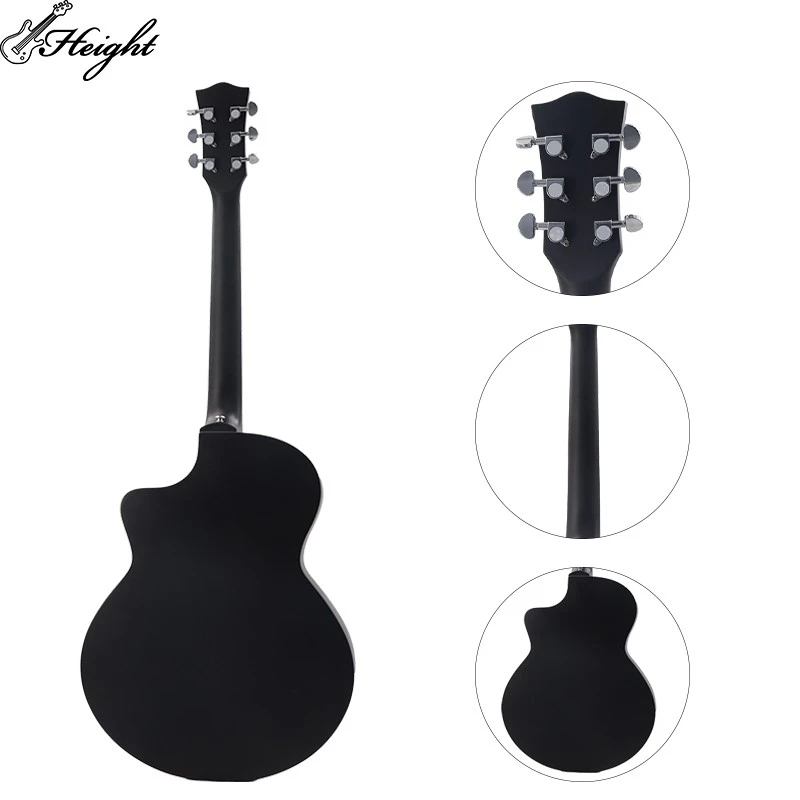 HTSM 39B Spruce Mahogany Acoustic Guitar Bulk Supply Custom Options factory