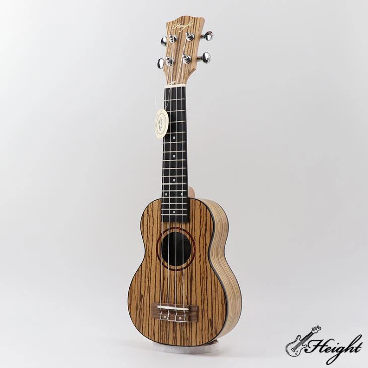 21 Inch Soprano Ukulele For Zebra Wood