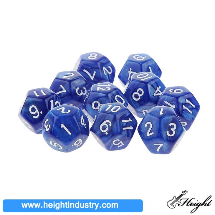 Dadi del giocatore da tavolo di gioco