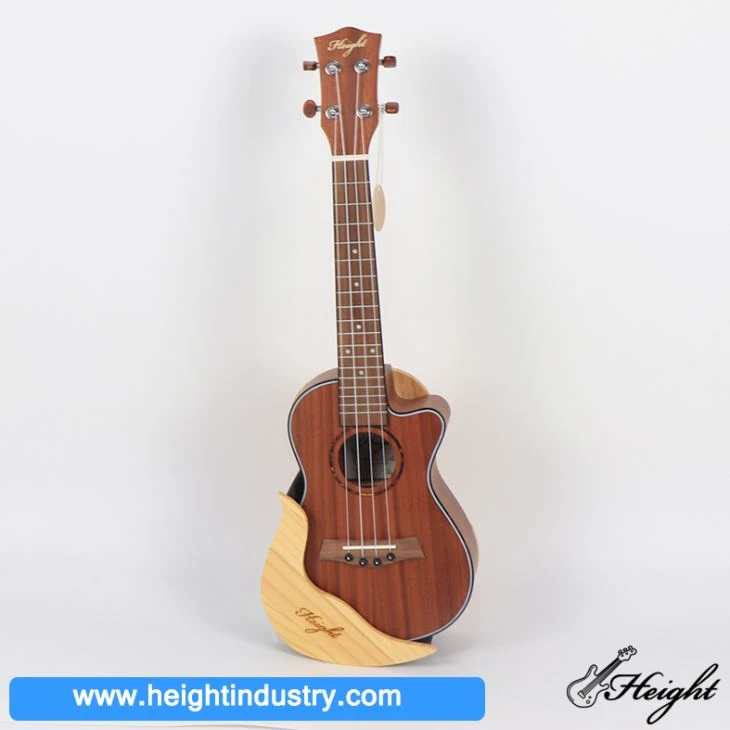 Appendiabiti da parete in materiale di legno per ukulele