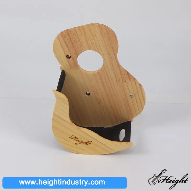 Wood Material Wall Hanger For Ukulele