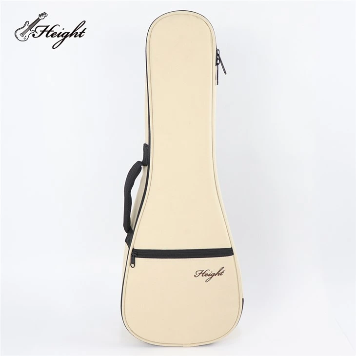 Fodera in nylon per borsa per ukulele 600D beige
