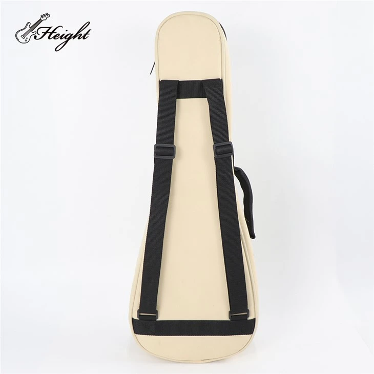 600D Beige Ukulele Bag Nylon Lining