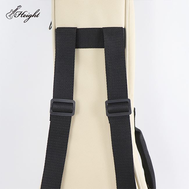 600D Beige Ukulele Bag Nylon Lining