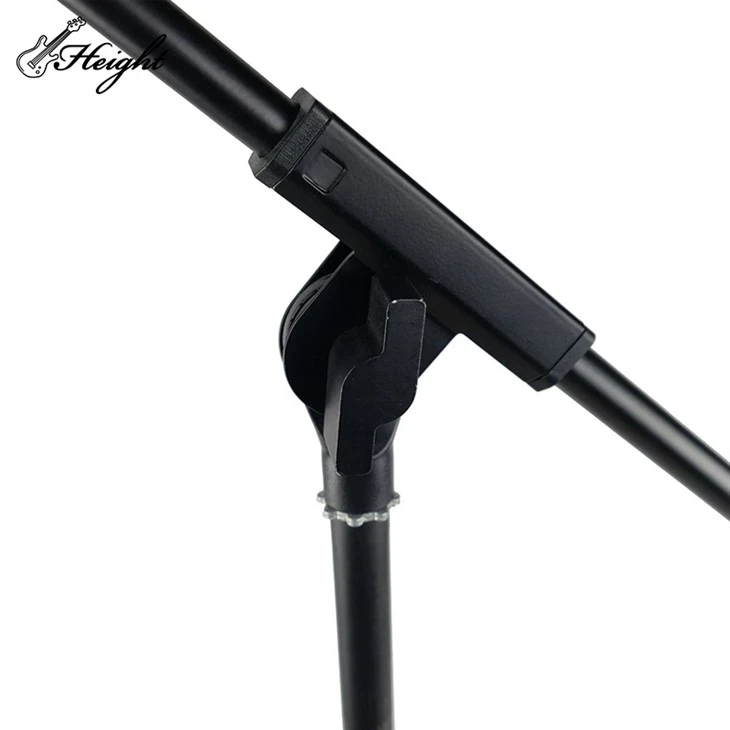 Adjustable Microphone Stand Single Tilt-Head Heavy Duty