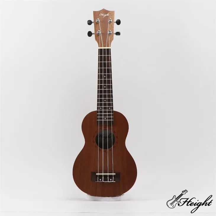 Ukulele opaco in legno di sapele
