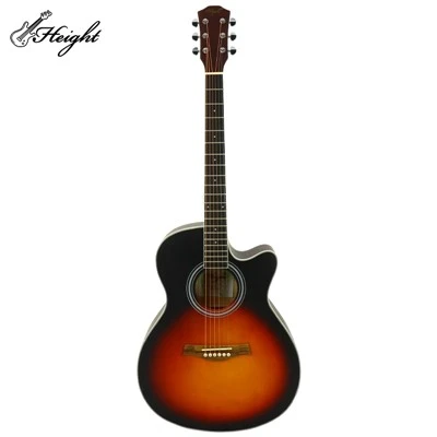 Chitarra acustica personalizzata Cutway Guitare